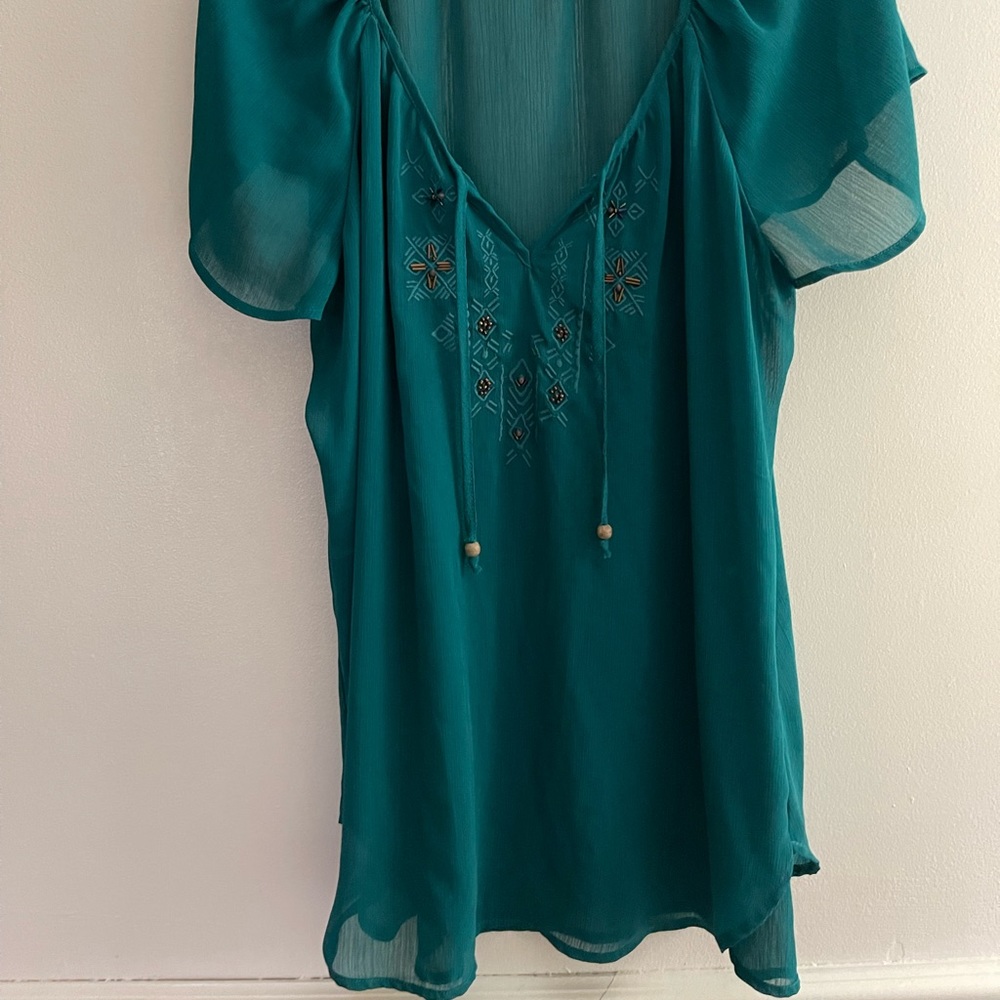 Maurices Teal Top💖☺️